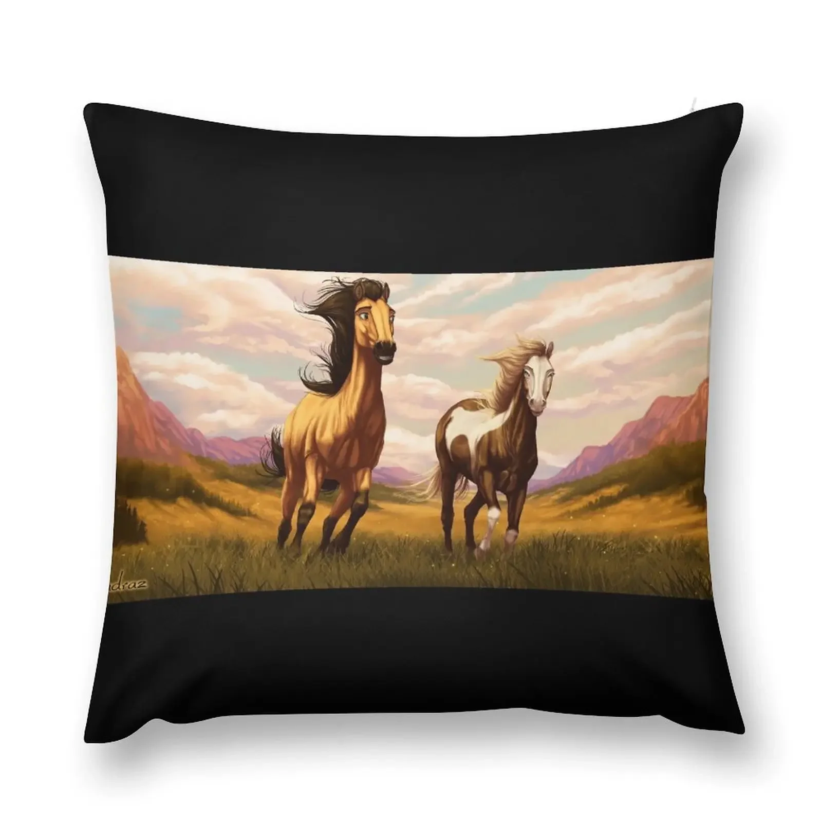 Spirit: Stallion of the Cimarron Throw Pillow Cushions For Sofa Cushion Child luxury decor Decorative Sofa Cushions pillow