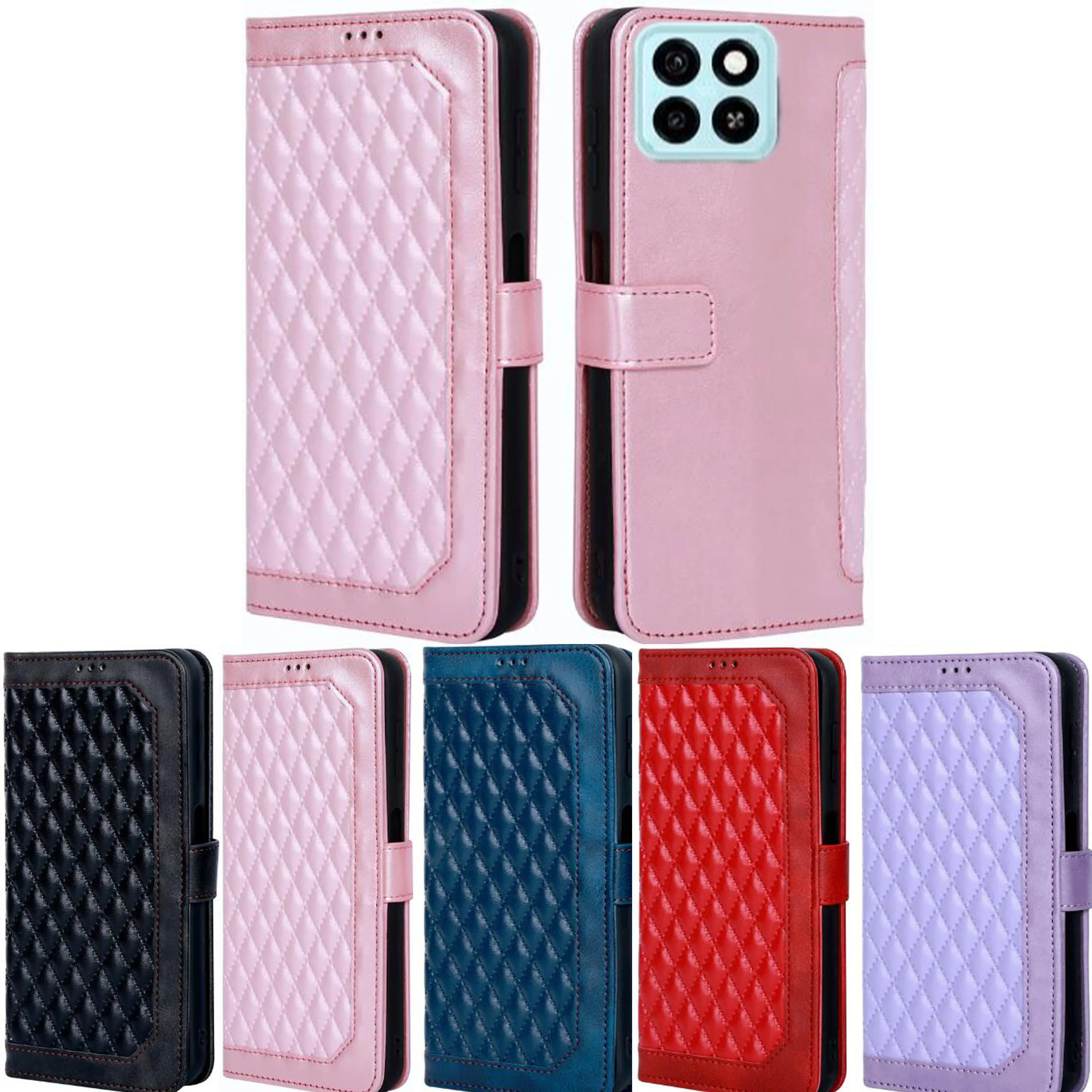 Magnetic Wallet Flip Cover Case For ZTE Blade A55 A35 BladeA55 BladeA35 Z2450 Cover Leather Phone Bags