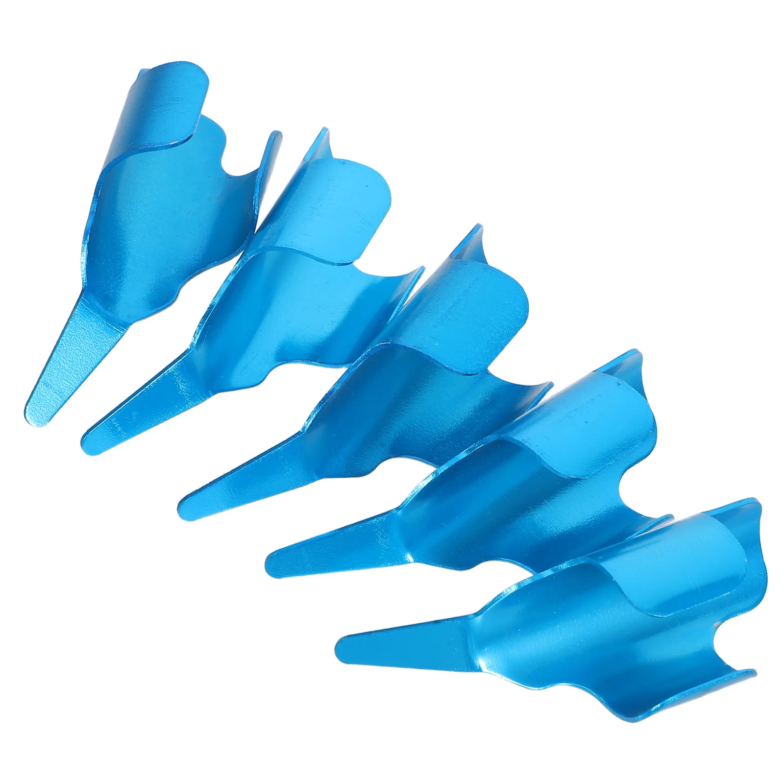 

5pcs Sewing Finger Pusher Thimble Protector Accessories Effortless Cross Stitch Quilting Knitting Needlework Diy Tool Open-Top