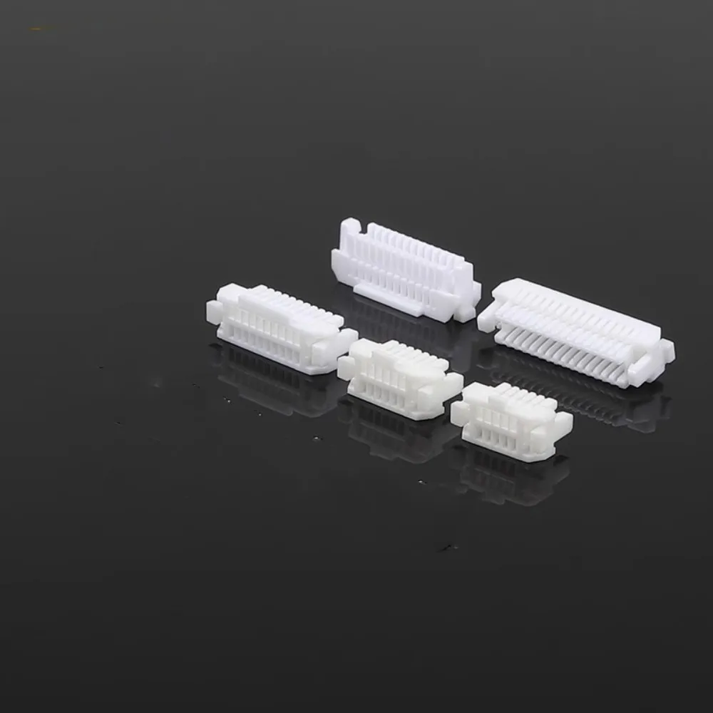 

500 pcs SHLD1.0mm pitch double row glue shell with lock harness male head seat terminal SHD wire-to-plate hole socket interface
