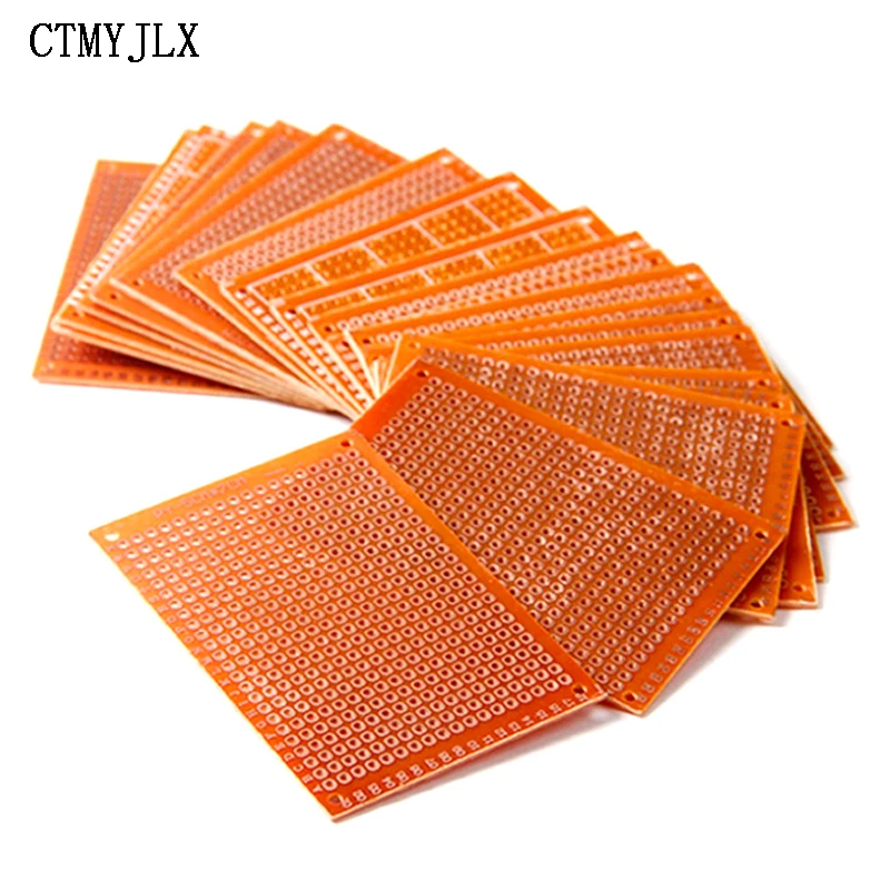 20Pcs Universal PCB Prototype Board 5x7cm 5*7 Prototype Paper Copper PCB Experiment Matrix Circuit Board Breadboard DIY Kit