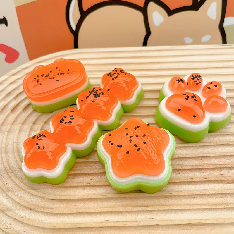 Cute Cartoon Watermelon Squeeze Toy Soft Mochi Squeeze Toy Slow Rebound Stress Relief Toys Stress Release Hand Relax Gifts