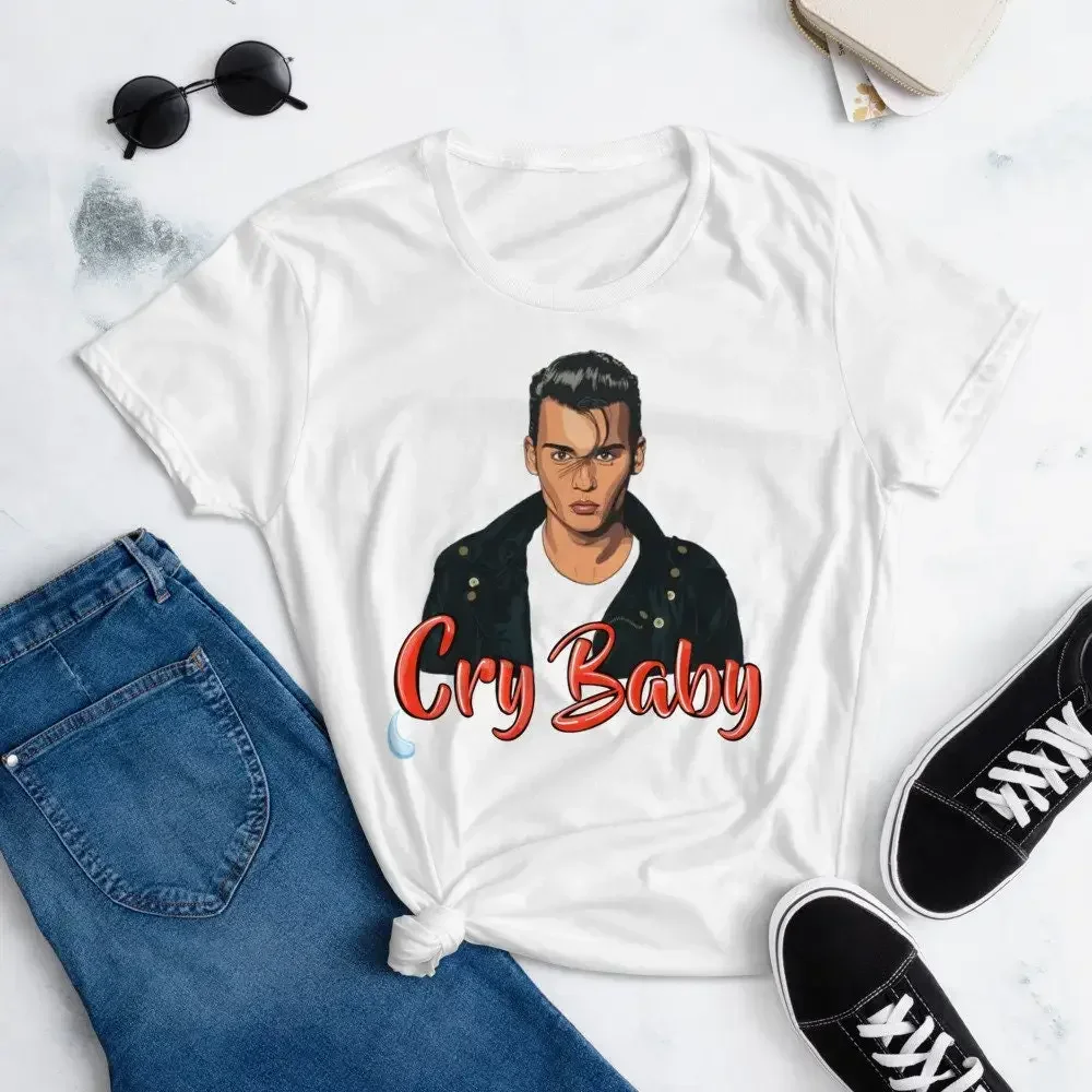 Cry Baby short sleeve t-shirt-Johnny Depp- Wade Walker- Alisson- Unisex-John Waters-80s Classics-80s Movies-Cry Baby Girls