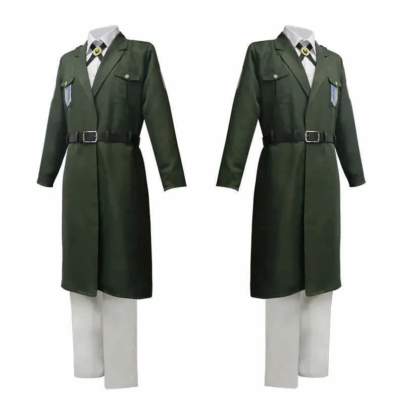 Attack Titan role-playing clothes for men and women Shingeki No Kyojin Reconnaissance Legionary Green jacket jacket Windbreaker