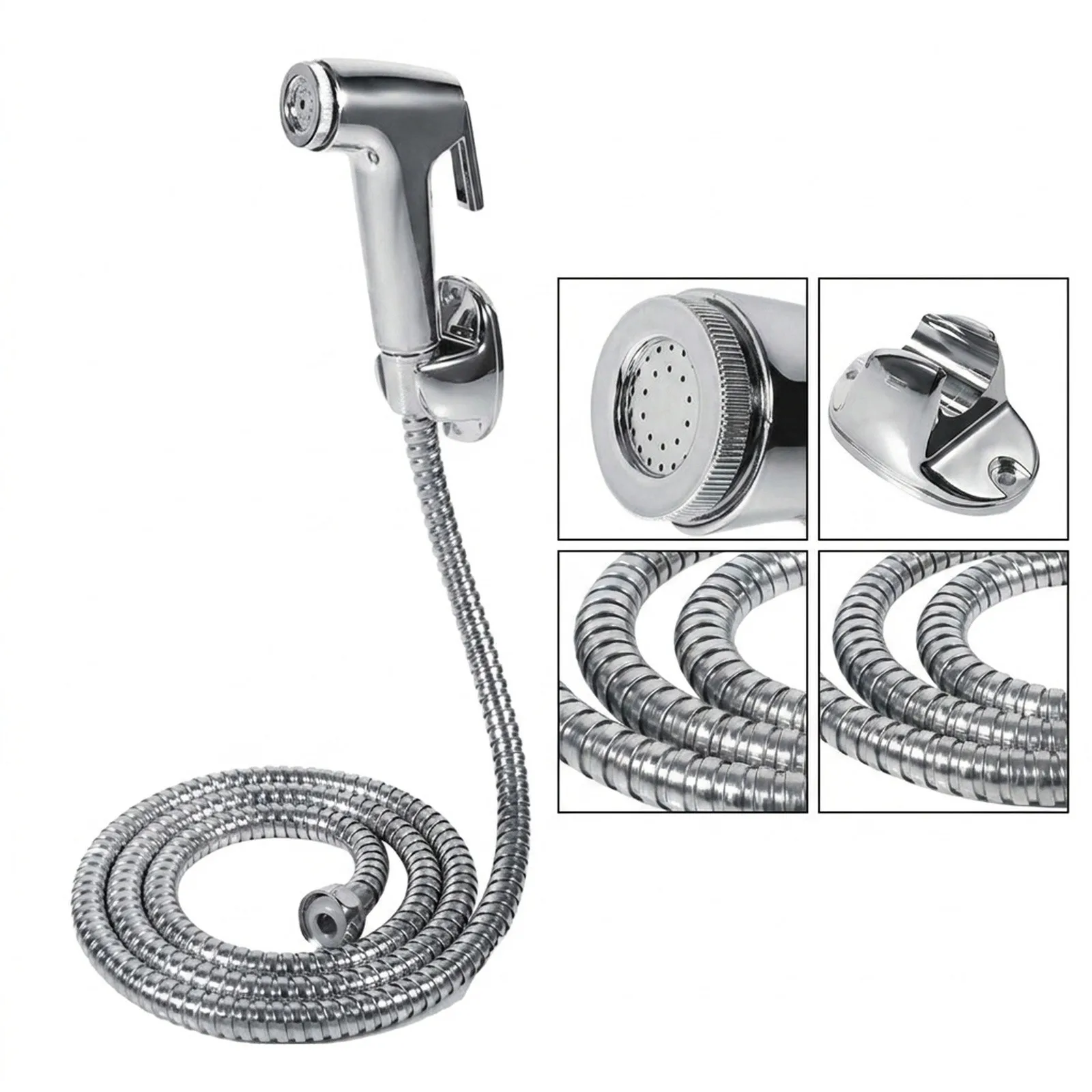 Bidet Sprayer Set Hand-held Nozzle Bathroom Toilet Hand-held Nozzle Set Bidet Sprayer Diaper Washer For Feminine