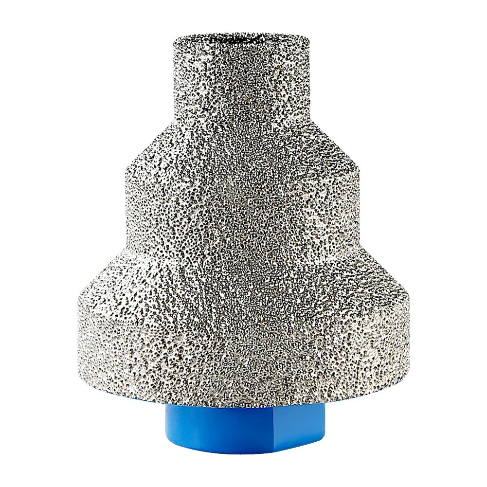 Broca de núcleo de chaflán M10, herramientas de molienda biseladas con orificio agrandado, broca de Pagoda de 20-35-50mm para piedra de azulejos de mármol y granito