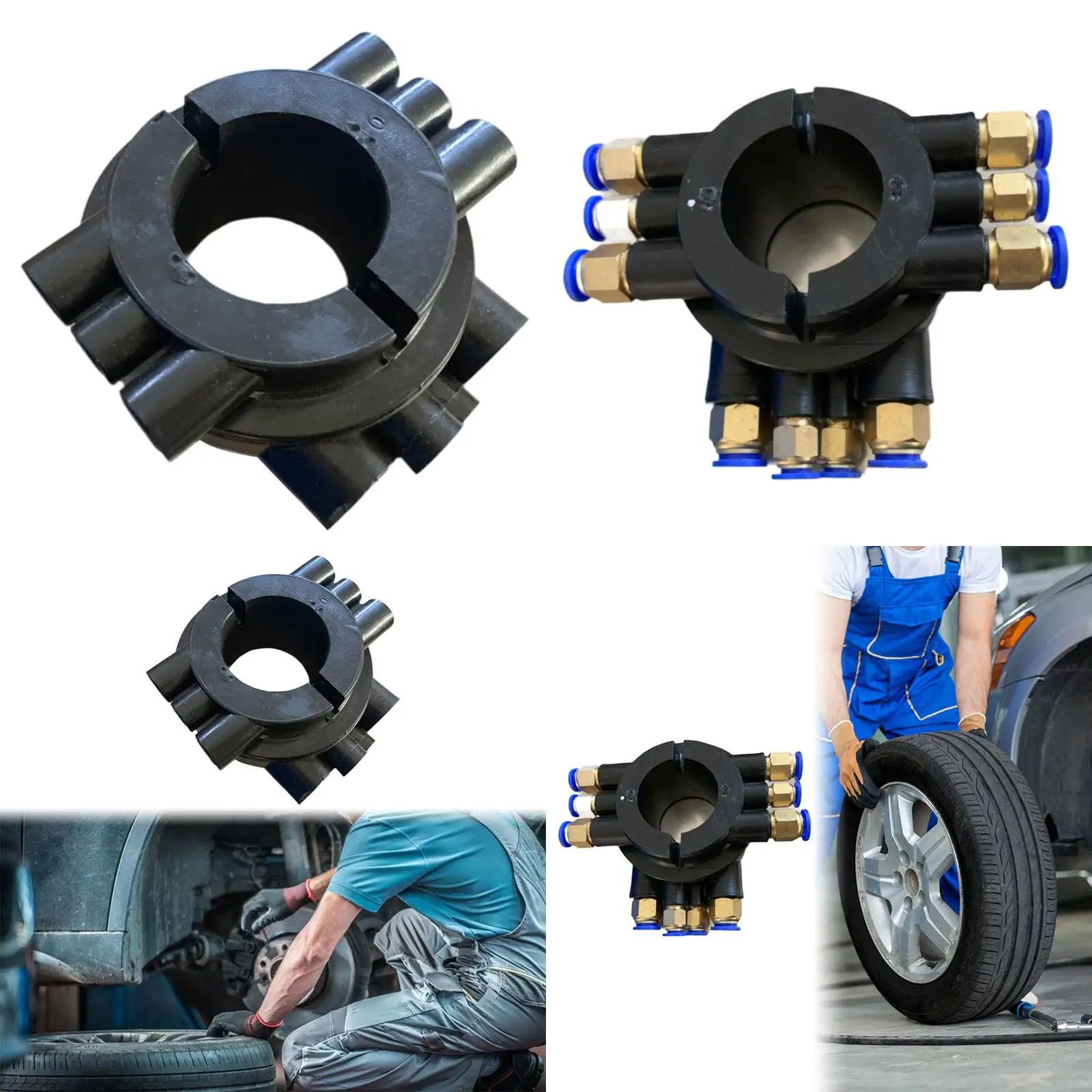 Heavy Duty PP Material Tire Changer Valve Air Coupler for Tire Disassembly Machine and Car Repair Kits