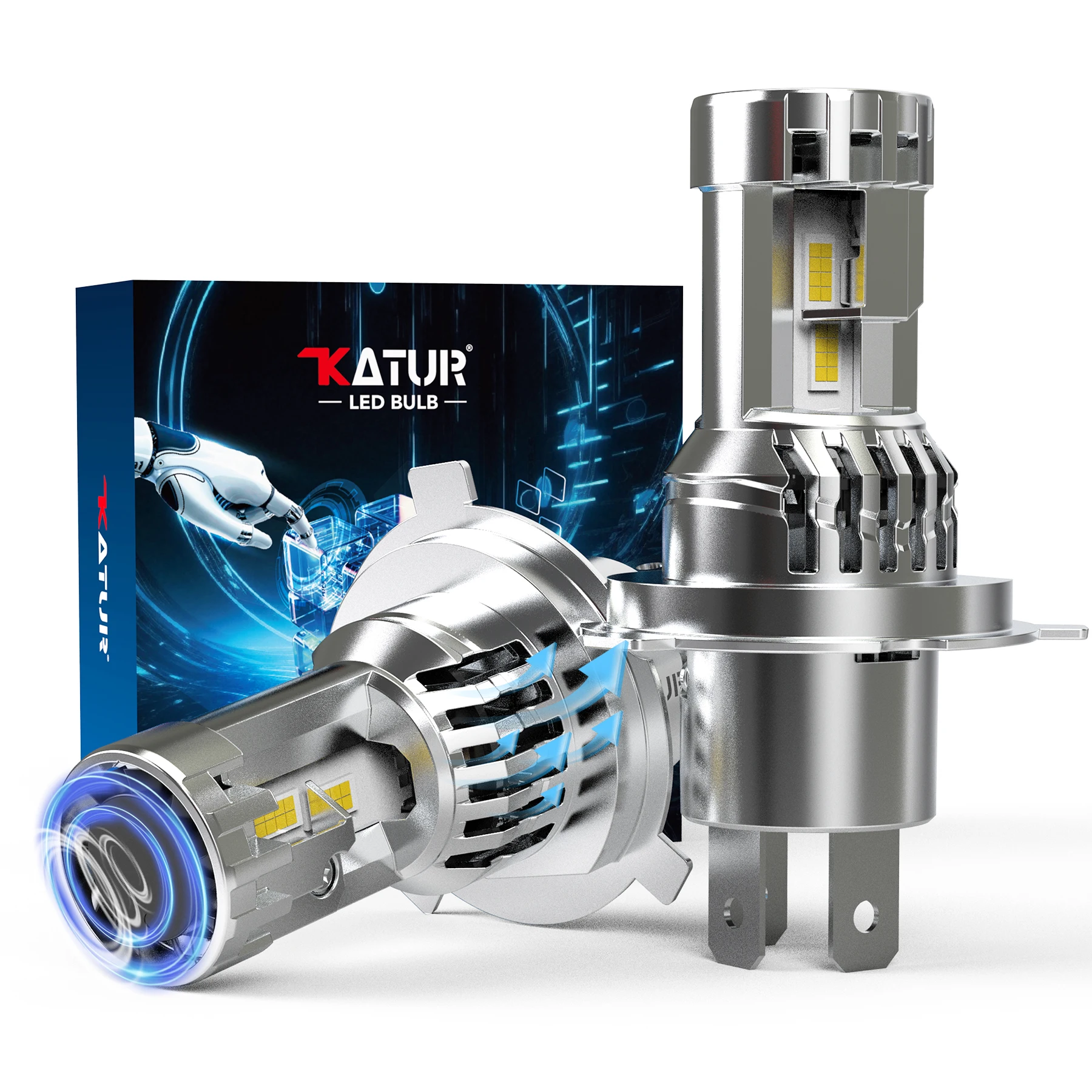 カトル-2個入り-h4-車用ledヘッドライト-ファン付き-ハイ-ロービームヘッドライト-キャンバス対応-自動車用電球-スズキ-サムライ-1998～2004-sx4-2006～2012用