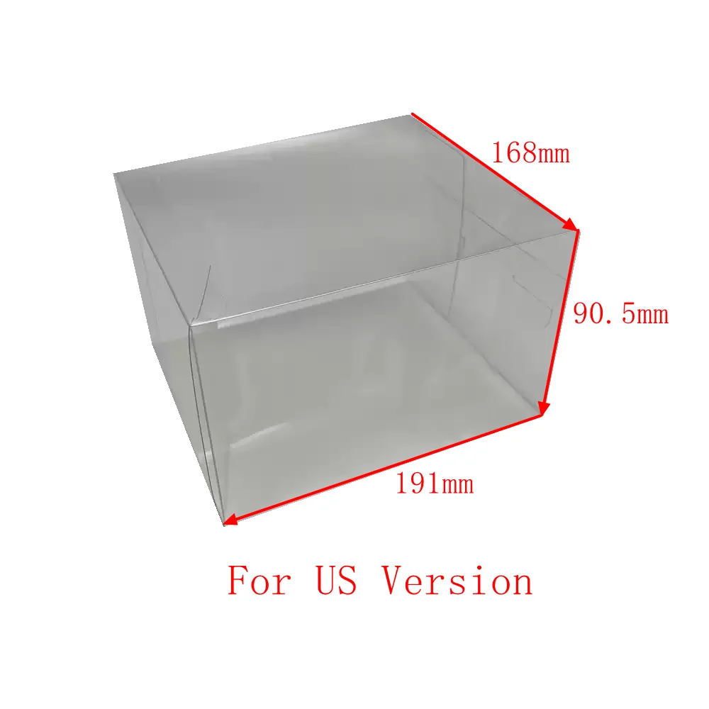 PET Box For Pokemon SS12.5 Crown Zenith Master Elite Trainer PTCG ETB US Version Clear Replacement Shell Collect Display Case