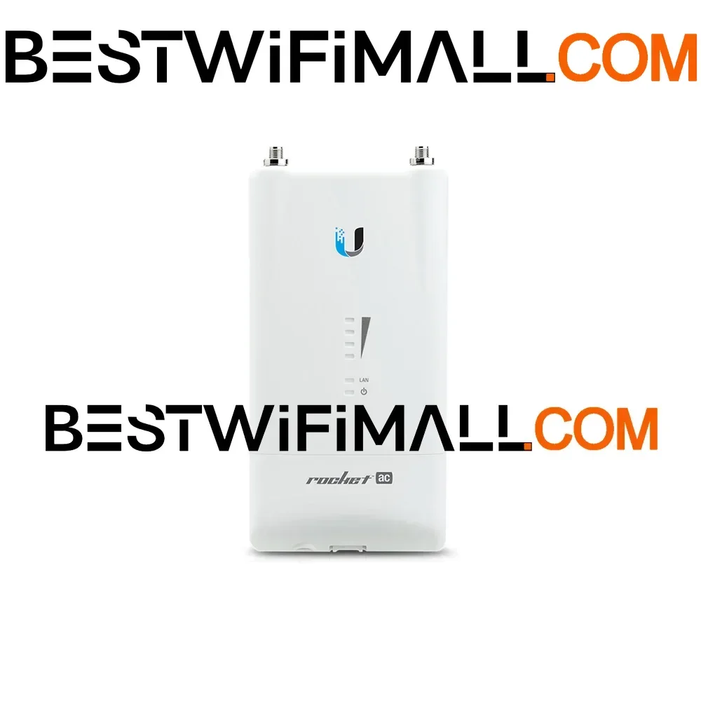 

Беспроводной сетевой мост UBIQUITI R5AC-LITE UISP AirMAX Rocket AC Lite 5 ГГц, базовая станция, 8.5 Вт, 1x10/100/1000 Мбит/с, уличная точка доступа
