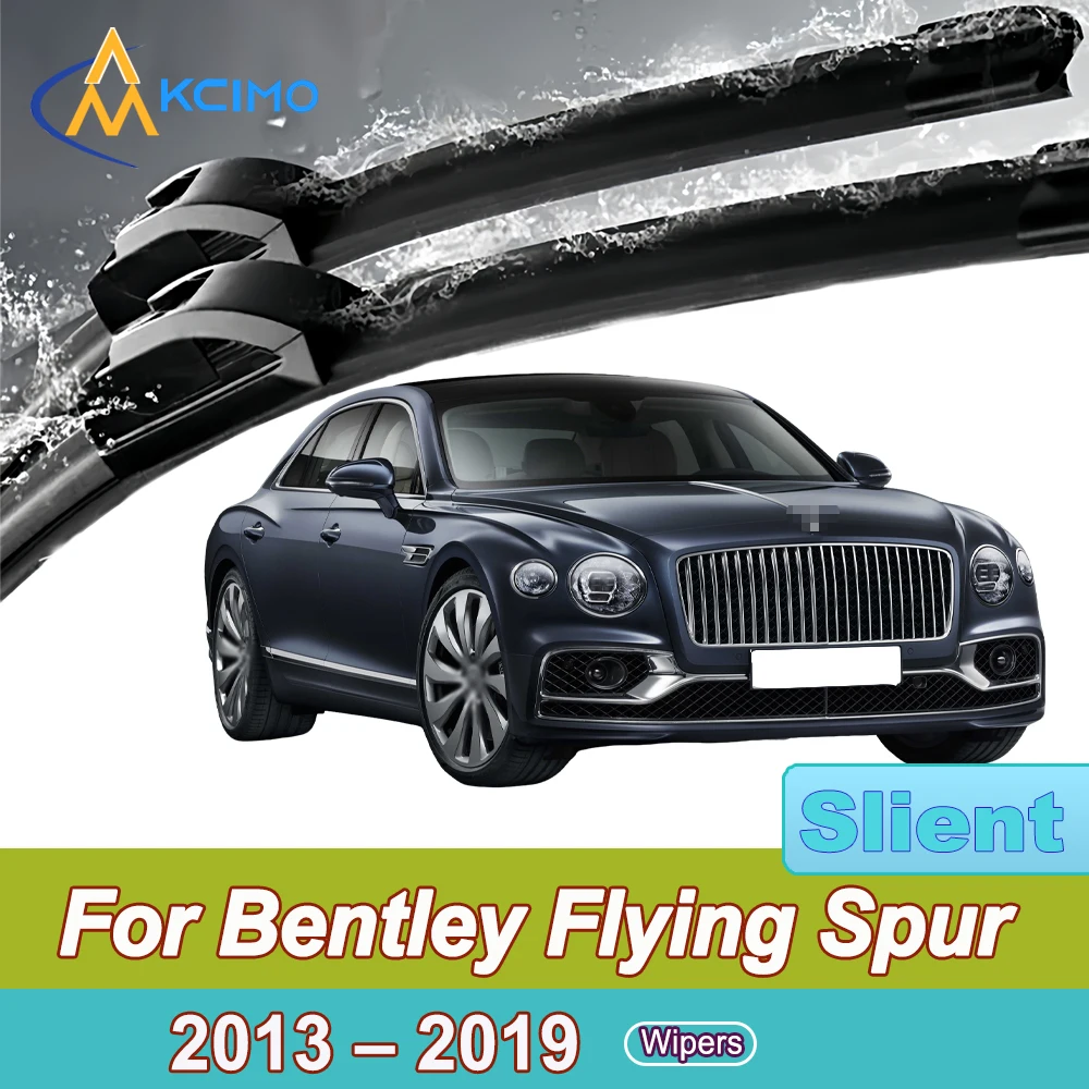 

Silent Beam Wiper Blades For Bentley Flying Spur 2013-2019 Noise-Free Windshield Wipers High-Performance