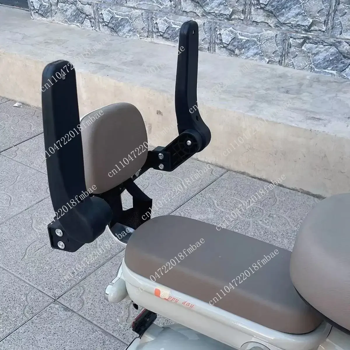 Waterproof, Portable Rear- Seat Rail,New Foldable Electric Bike Children's Rear - Seat Safety Barrier. Anti - Fall, Lift - Type