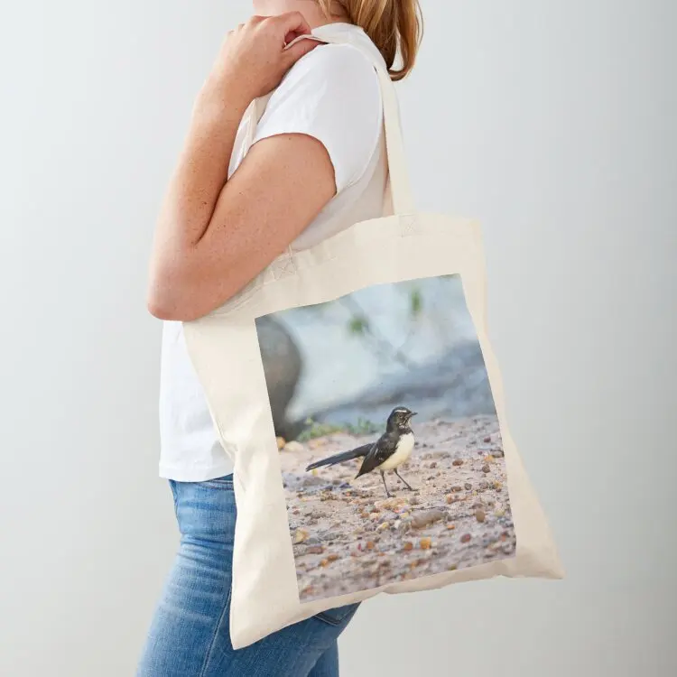 

Willy Wagtail Tote Bag tote bag canvas canvas tote bag Women's shopping Shopper