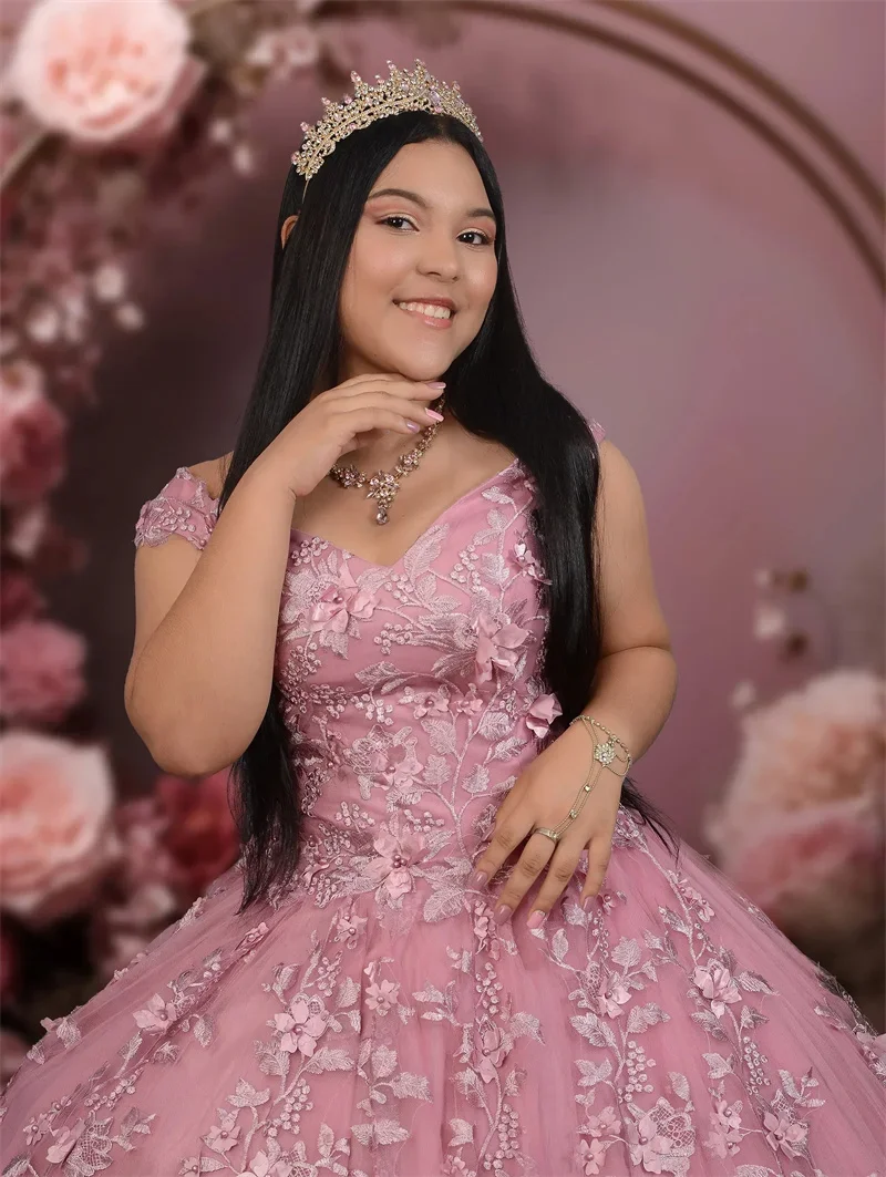 Tule Baljurk Quincenara Jurken Lieverd Van De Schouder Paarse Vestidos De 15 Quinceañera Gewaden De Soirée