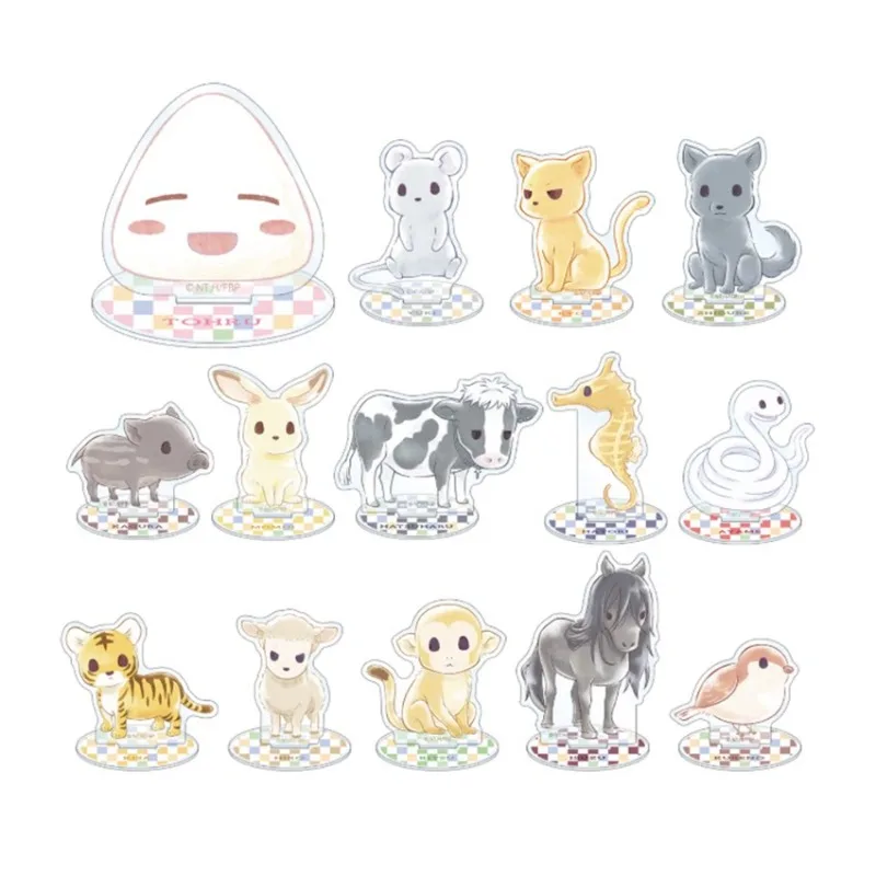 Fruits Basket Tohru Honda Kyo Yuki Shigure Hatori Sohma Ayame - Letrero Acrílico con Forma de Animal, Figuras de Anime