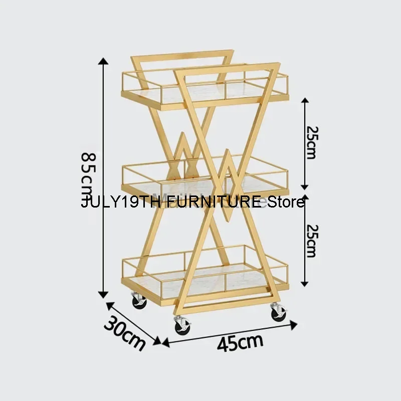 多層錬鉄製収納ラック,ホイール付き,サロントロリー,マニキュアツール,家庭用家具,シンプルでモダン