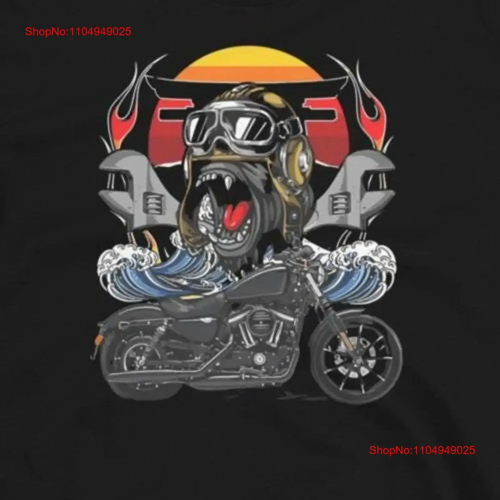 دراجة نارية سبورتستر غوريلا مقهى المتسابق السائق اليابان المروحية تي شيرت خمر غسلها الشارع الشهير مصمم الملابس أزياء للجنسين