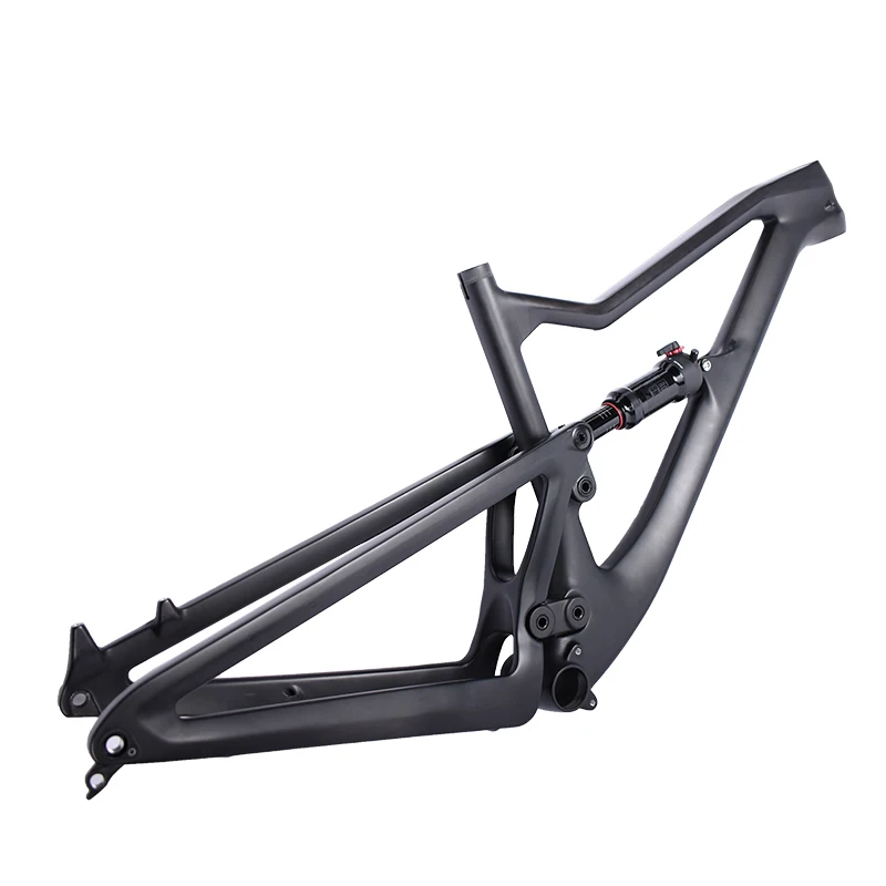 2023 Miracle new model carbon T700 frame full suspension MTB frameset