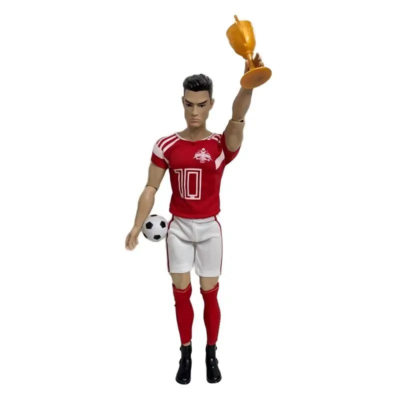 Plus récent 12 pouces Sport homme fort beau footballeur joueur de Football panier sportif mâle poupées pour 14 + Collection bricolage présent