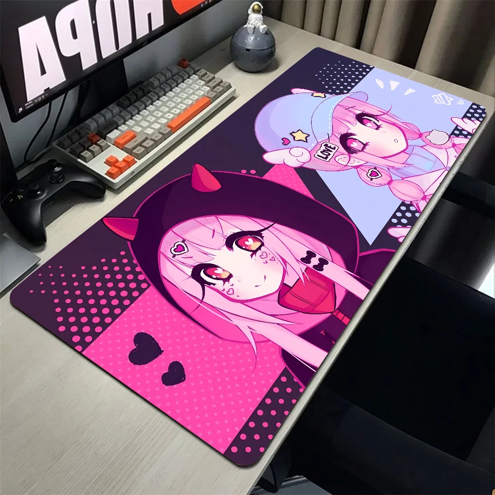 Alfombrilla de ratón A ARIIMAW con diseño de chica de Anime, accesorios para juegos, alfombrilla para teclado XXL Prime Gaming, alfombrilla acolchada de puntadas