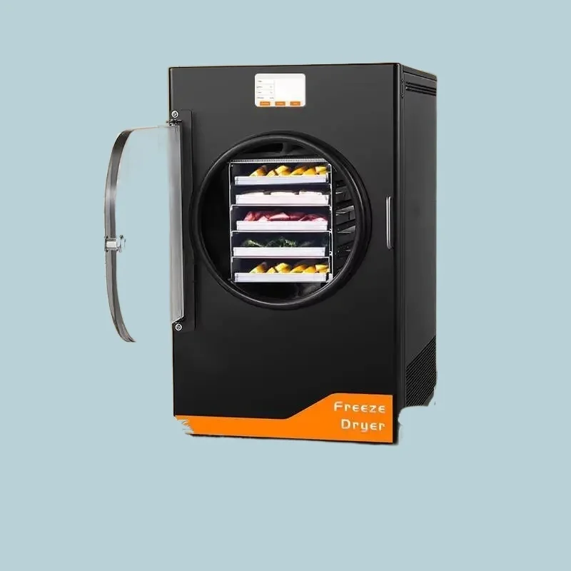 

Manufacturer 6kg Machine Automatic Food Vacuum Small 12 Factory Lyophilizer Freeze Home Freeze Dryer