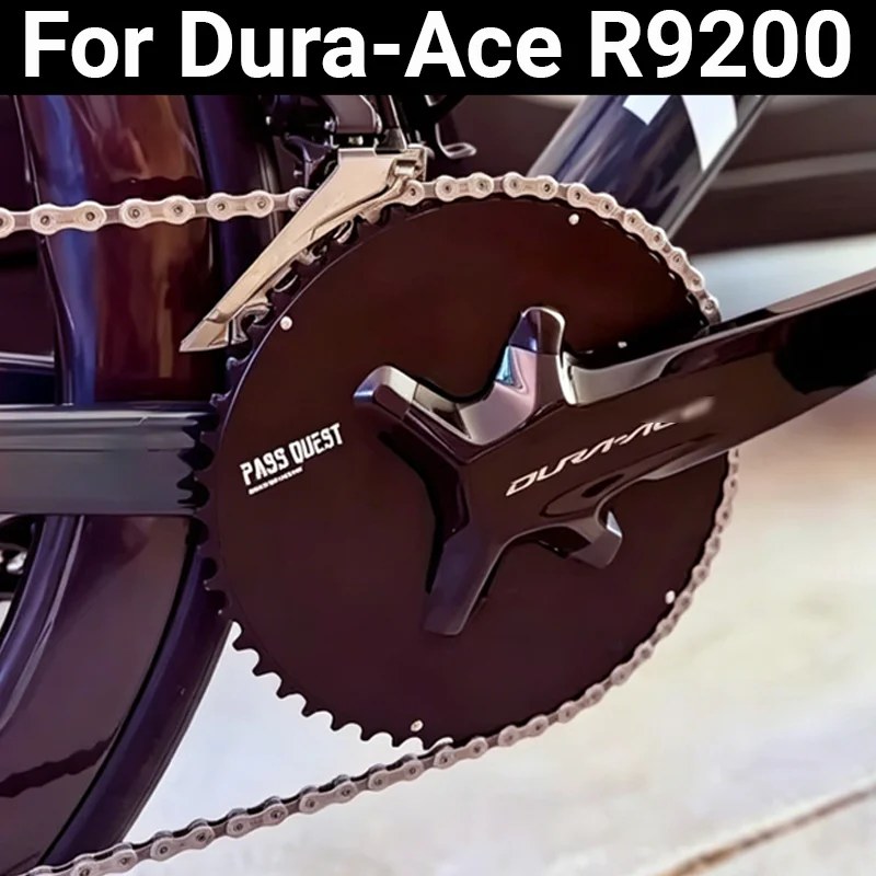

For Dura Ace 9200 Chainring 110 Bcd 4 Bolt Chainring Aero Plate 52 36 53 39 54 40 Chainring 44t 46 48t 50t 52t Crown 50x34 Speed