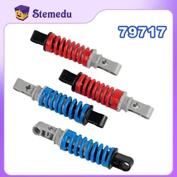 79717 MOC 9L 충격 흡수기 스프링 79717c01 79717c02 빌딩 블록 용 기술 부품 SP3 RR1000 모델 자동차 벽돌 DIY 완구