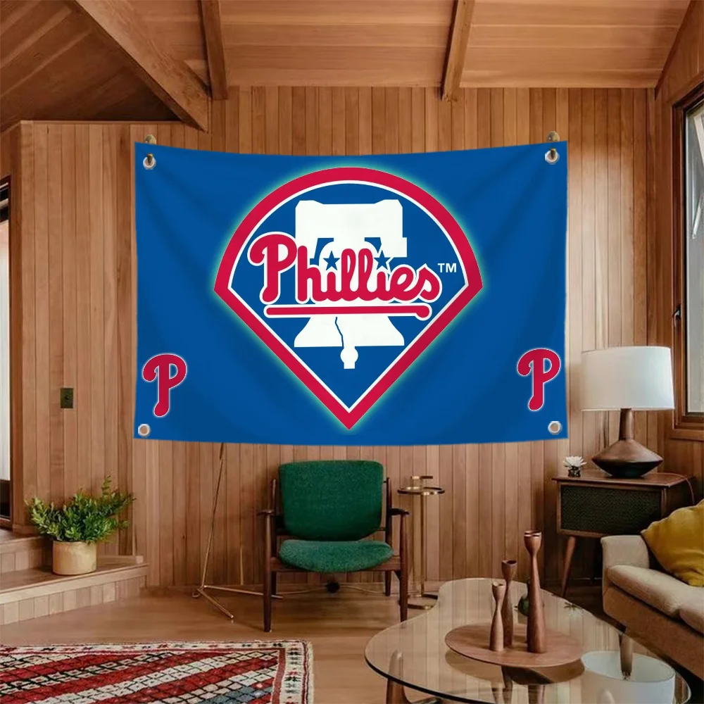 Flag Home Outdoor Decorations Philadelphia Phillies Lgbt Flag to Hang Funny Flags and Banners Wall Decoration Room Decor Y2k