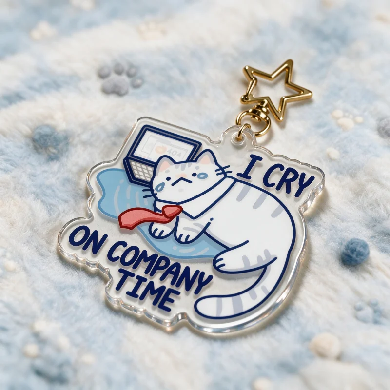 Cat Acrylic Keychain Cute I Cr - Retro Gaming Keychain review and price