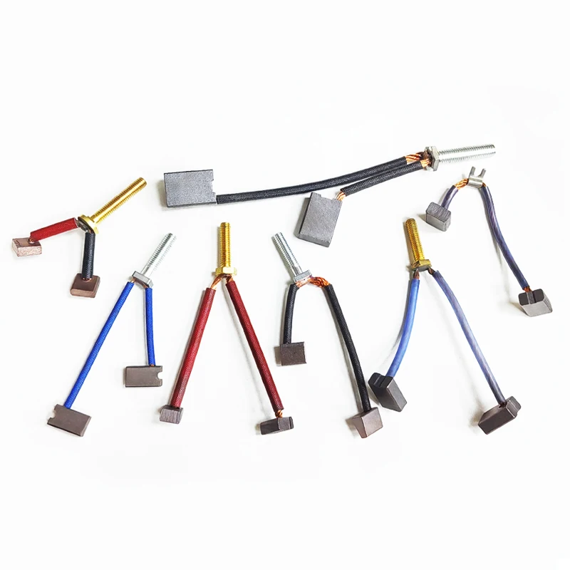 

8Pcs MEIMRSHLY Electric Forklift Carbon Brush Compatible for Forklift Pump Station Motor