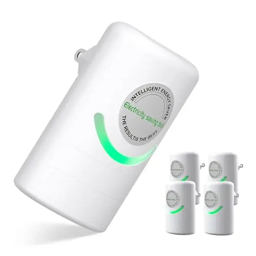 Smart Household Power-Saving Devices Household Power-Saving Appliances Saving Electrical Appliances US Standards (4 pcs)