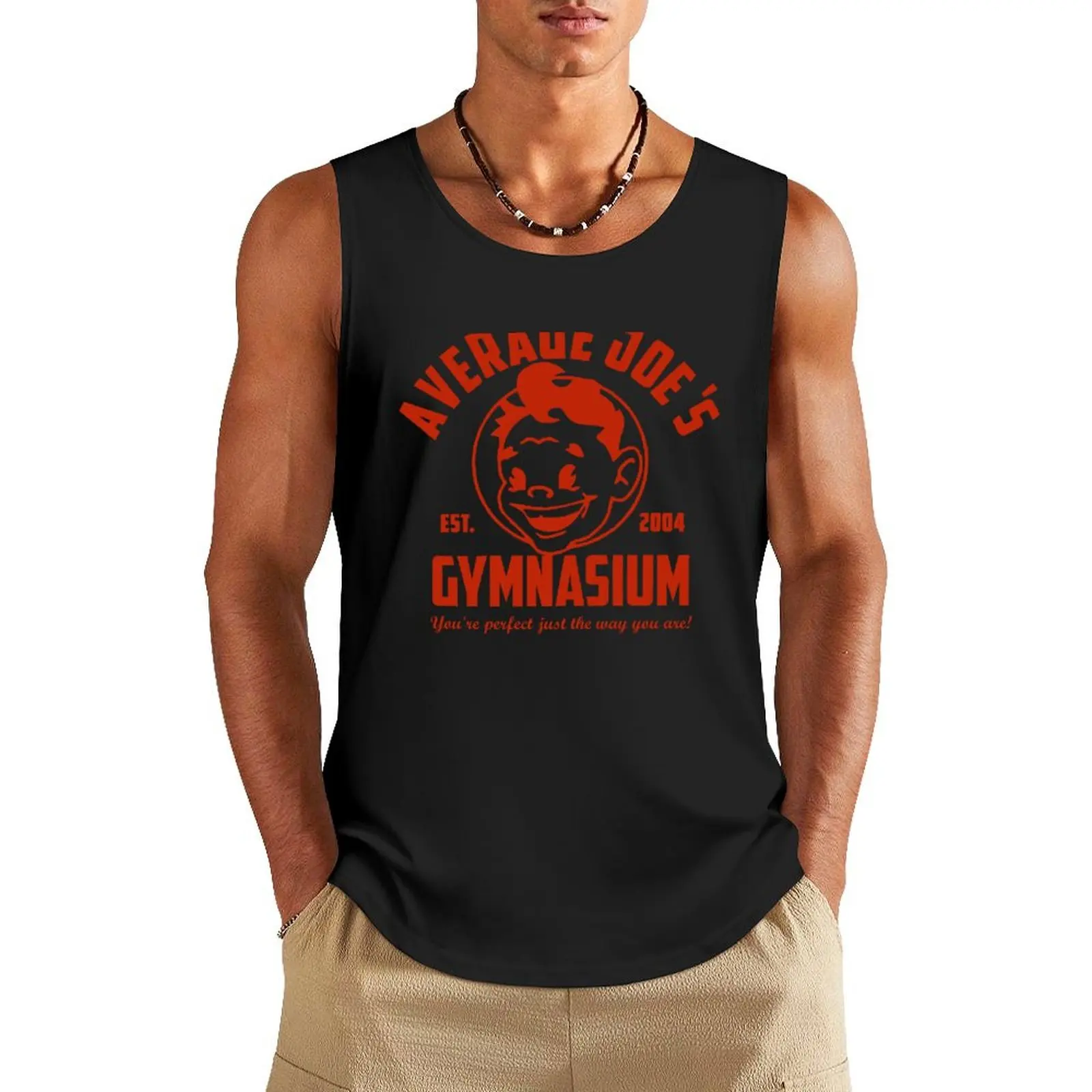 Dodgeball Average Joes Gymnasium Tank Top t-shirt for men Short sleeve t-shirts man