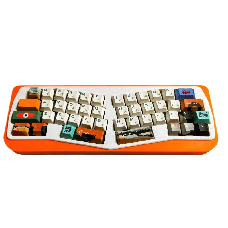 

Alice45 Mini Mechanical Keyboard 3D-printed Gasket Tri-mode Wireless Bluetooth Keyboard Kit Hot Swap Custom PC Gaming Keyboards