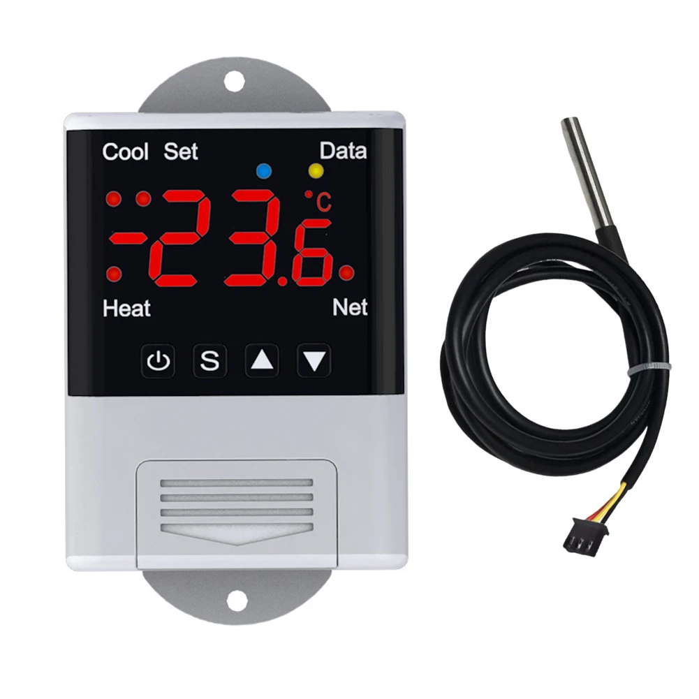 93*54*36mm Remote Control Thermostat WiFi Digital Thermostat Controller Aquarium Incubator Multi-functional Tool