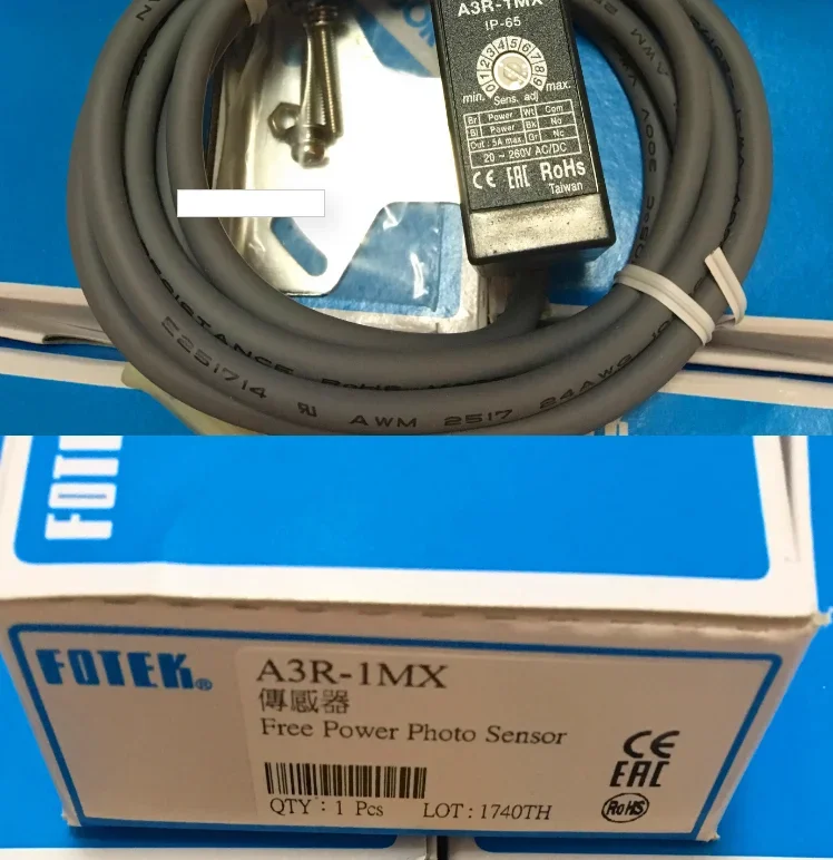 

Новый оригинальный датчик Fotek A3R-30X A3R-1MX A3R-2MX 30XP -4MXP-2MXP