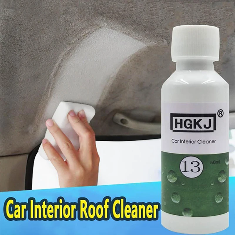 Car Interior Cleaning Plastic Polishing Liquid Leather Detergent Automotive Seat Cleaner Water-free Foam Cleaner Car Wash 13