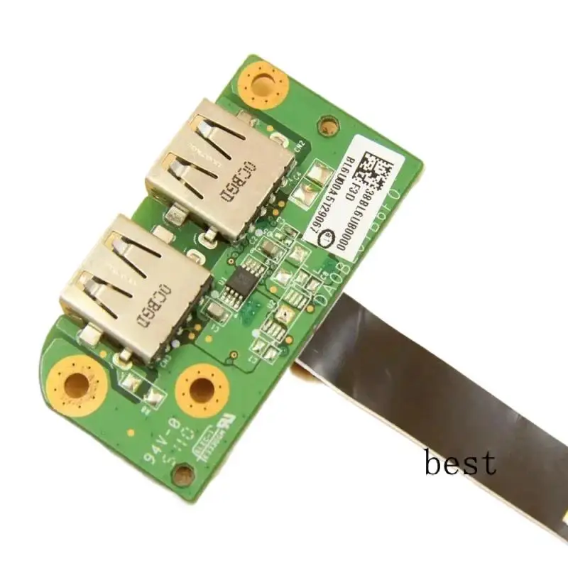 forFor Toshiba Satellite L750 L755 L750D Series Dual Usb Port Board w/ Cable DA0BL6TB6F0