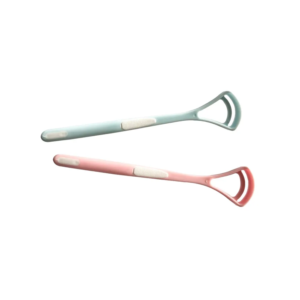 10Pcs Tongue Scraper Premium Stainless Steel Tongue Cleaner for Bad Breath Removal Oral Health Care Portable Lightweight Daily