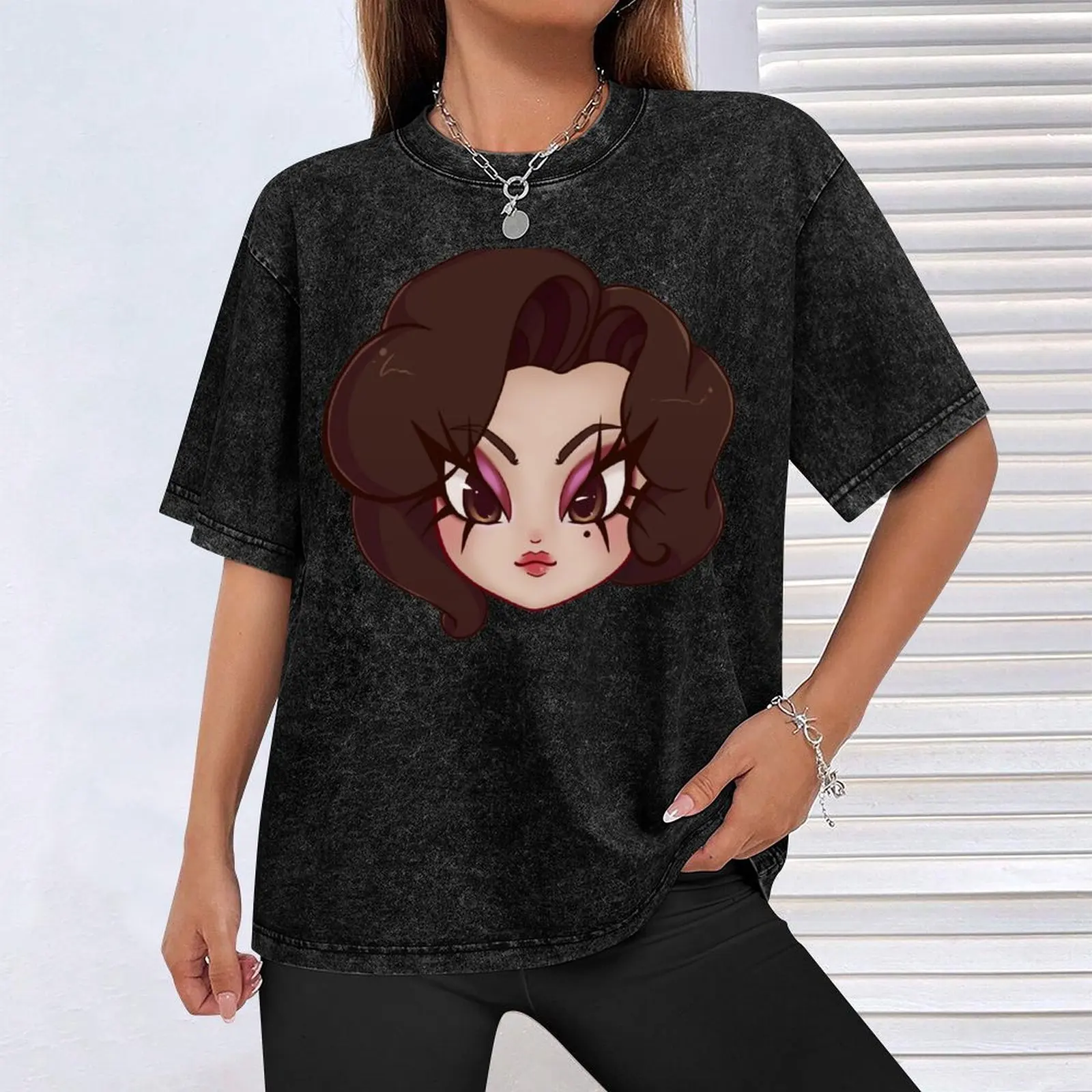 الصورة الافتراضية تي شيرت تي شيرت رجل فاخر تي شيرت شخصية تي شيرت القطن 100% قميص رجل تي شيرت عادي #4