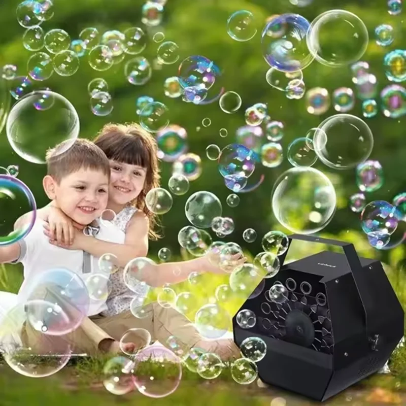 Bubble Machine Remote Control Stage effect machine Disco KTV Party Club Bar Wedding Mini bubble machine Stage Event Show