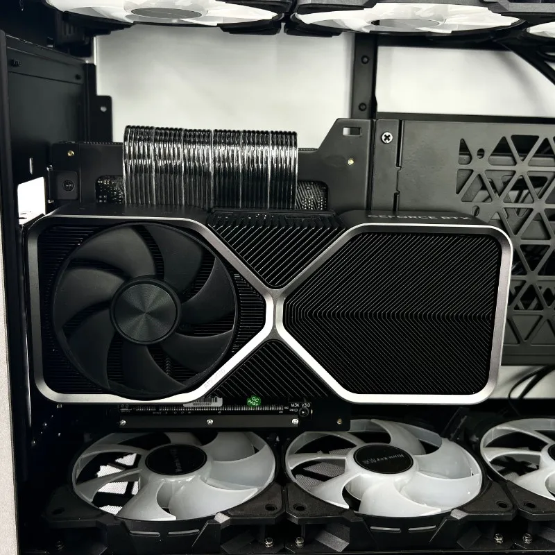 كابل تمديد بطاقة الرسومات الجديد لعام 2025، ثنائي عكسي PCIe 4.0 x16 متوافق مع هيكل ITX A4 RTX4090 RX7900xtx