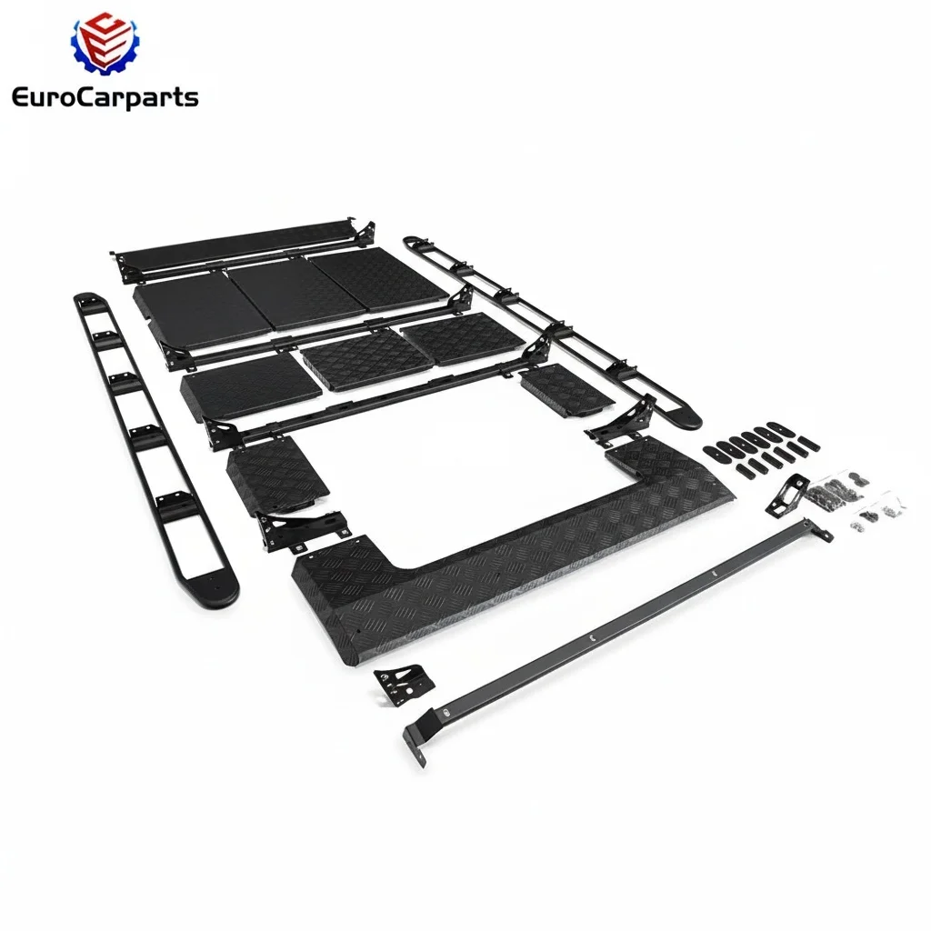 

Roof Luggage Rack, Aluminum, Carbon Steel Baggage Carrier with Sunroof, forW463 W464 W465 G63 G500 G550 G350 G400 G65