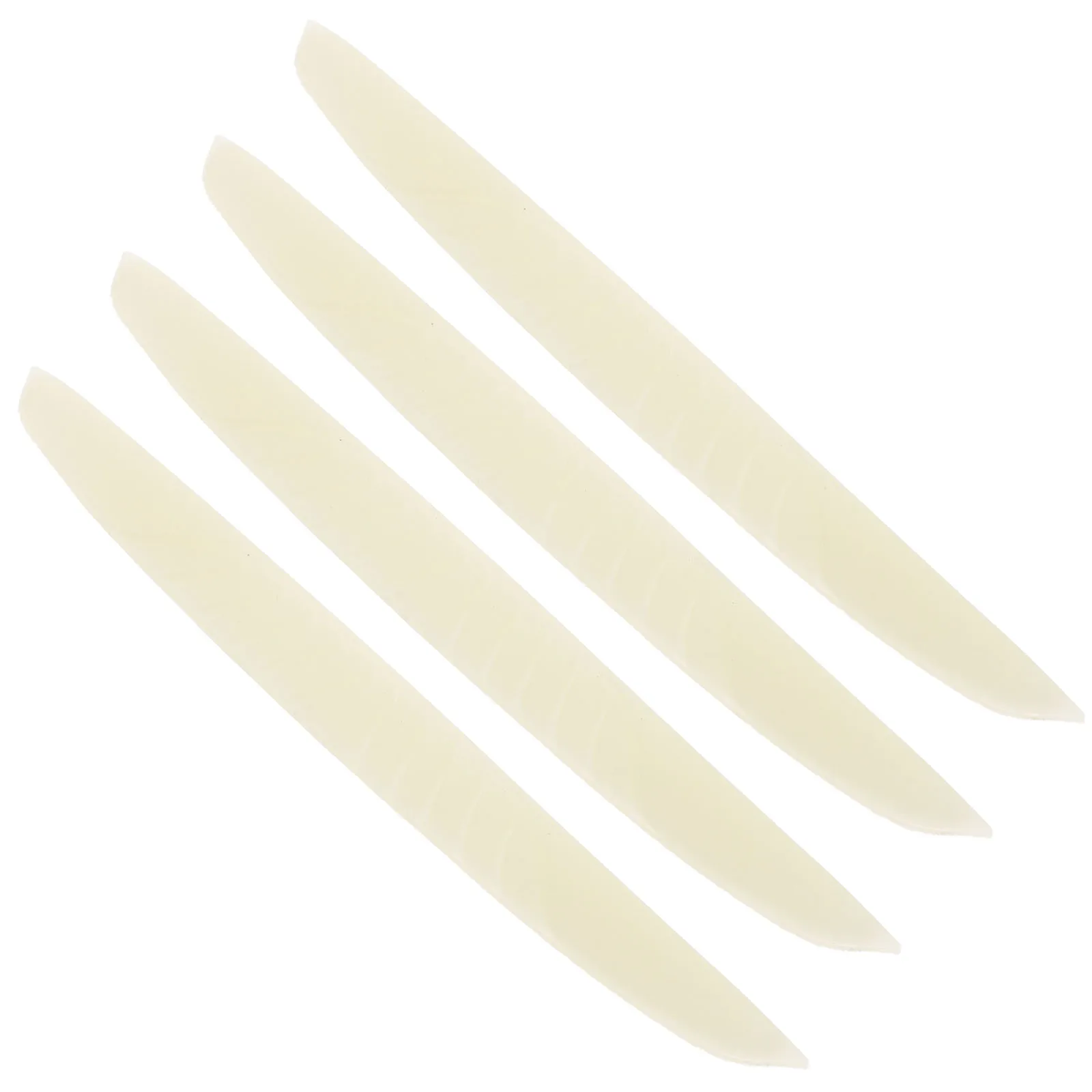 4pcs Car Door Anti-Collision Strip Durable PVC Edge Guard Protective Strips Vehicle Door Ding Scratch Protector