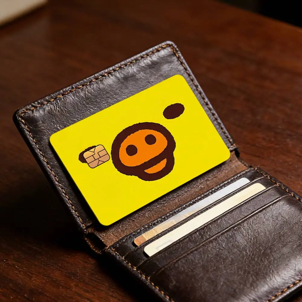 Niedlicher Cartoon R-Rilakkuma Bestseller Deko Exquisiter Kartenaufkleber für Debit- und Kreditkarten Skin-Cover Geschenk für Studenten – Detail 10