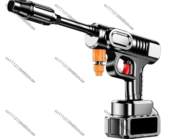 20V Cordless Pressure Washer Brushless Motor High Power Portable Cleaner with Lithium Battery for Car Washing & Home Cleaning