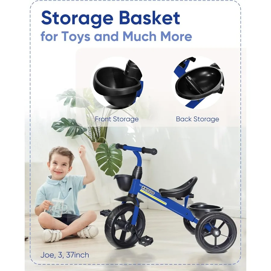 Trójkołowce dla dzieci w wieku od 24 miesięcy do 4 lat, trójkołowce dla maluchów w wieku od 2,5 do 5 lat, trójkołowce na prezent dla maluchów w wieku 2-4 lat, trójkołowiec