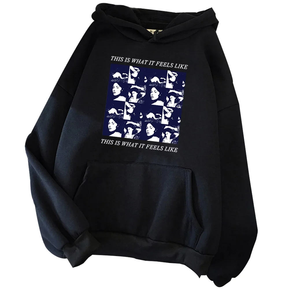 Gracie Abrams Hoodie This Is What It Feels Like Album Gracie Abrams Merch Gracie Abrams Fan Gift Pullover Tops Streetwear