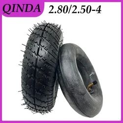 9 Inch 2.80/2.50-4 Tire Inner Tube Outer Tyre for Electric Scooter Front and Rear Pneumatic Wheel  Accessories