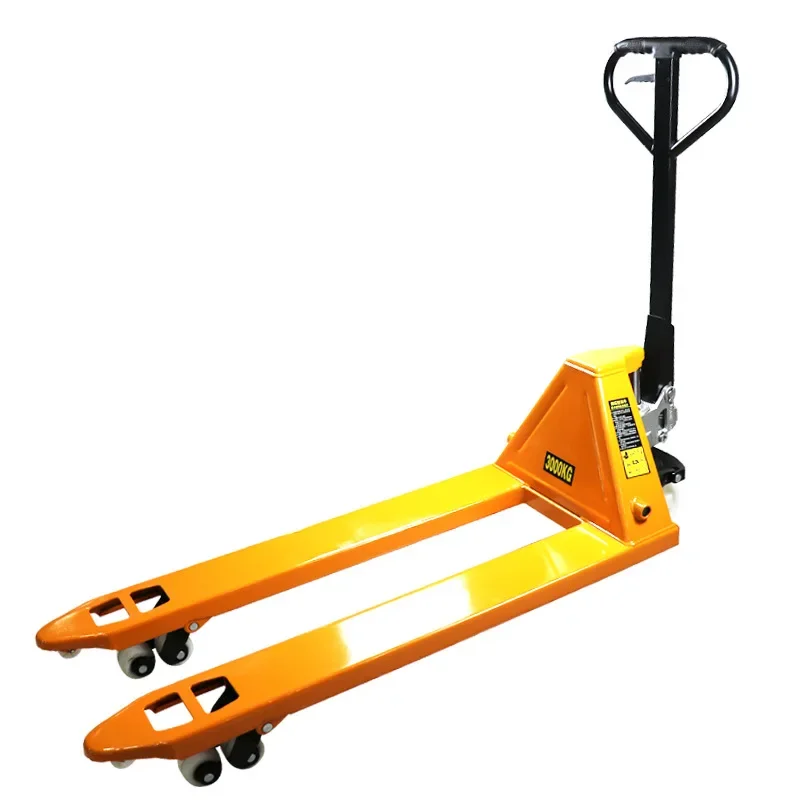 Uni-Silent Wholesale 2 Ton Roll Cart Hand Pallet Truck Manual Hydraulic Jack Trolley Forklift with CE for YY685N-AC/2T