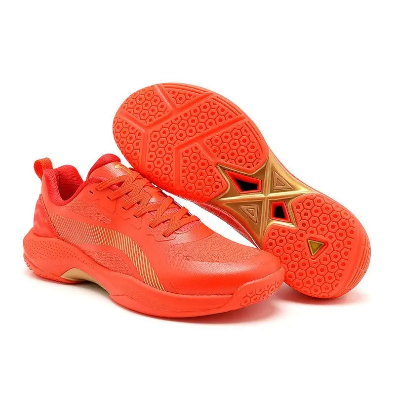 2026 New Trend Badminton Shoes Mens Mesh Breathable Indoor Sports Shoes Men Comfortable Sport Sneakers Lacing Competition Sport